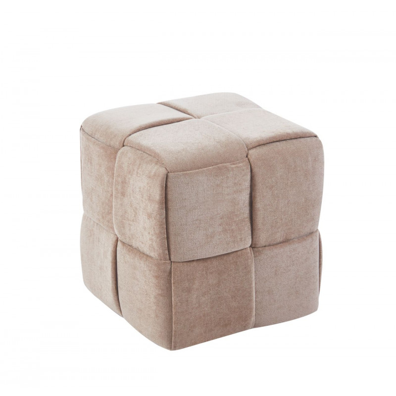 Pouf Urban – Tissu Maloy Cappuccino