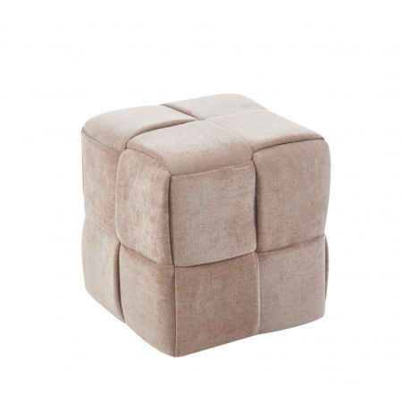 Pouf Urban – Tissu Maloy Cappuccino