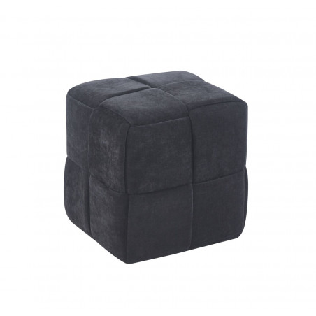 Pouf Urban – Tissu Maloy Noir