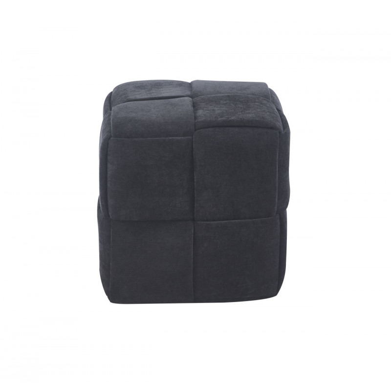 Pouf Urban – Tissu Maloy Noir