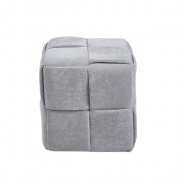 Pouf Urban – Tissu Maloy Gris Clair