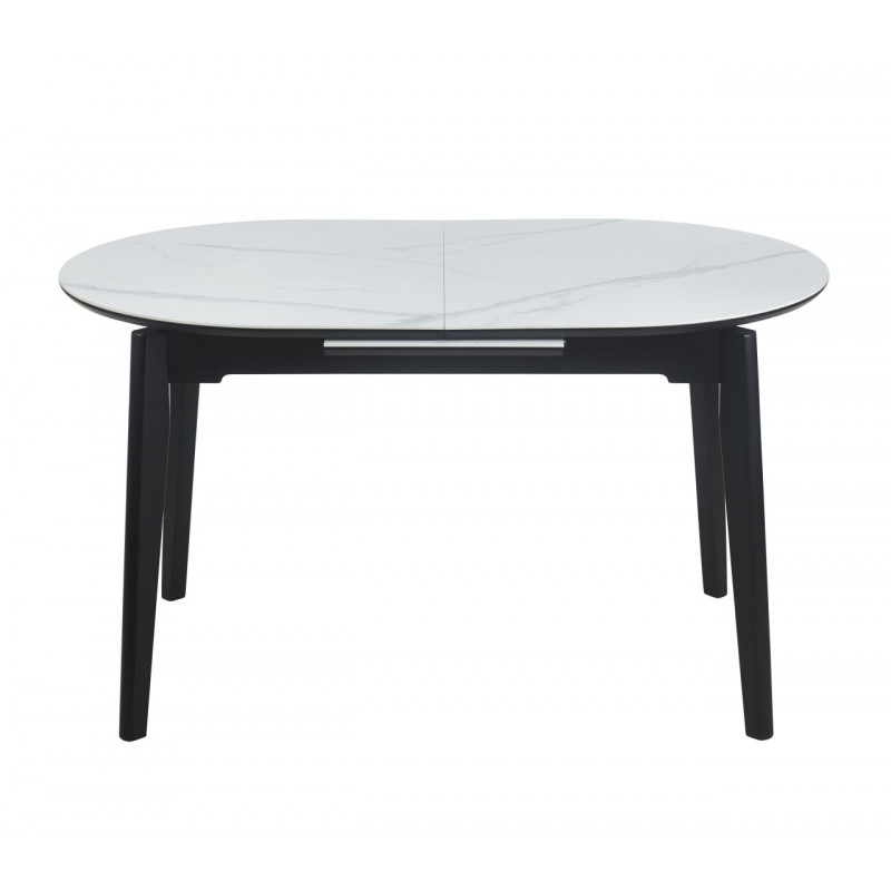 Table Ovia Marbre Blanc – Design extensible Golddeco