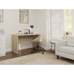 Bureau aspect chêne Sonoma 120 cm – Naturel et moderne | Golddeco