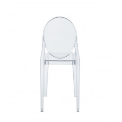 Chaise Cristal Doria transparente – Élégance moderne pour votre intérieur