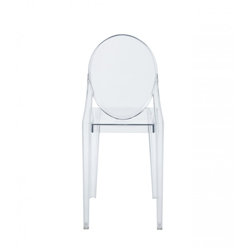 Chaise Cristal Doria transparente – Élégance moderne pour votre intérieur