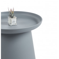 Table Basse 70 cm Gris – Élégance Minimaliste Moderne | Golddeco