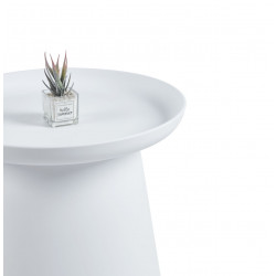 Table Basse 70 cm Blanc – Look Épuré et Contemporain | Golddeco