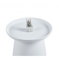 Table Basse 70 cm Blanc – Look Épuré et Contemporain | Golddeco