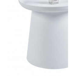 Table Basse 70 cm Blanc – Look Épuré et Contemporain | Golddeco