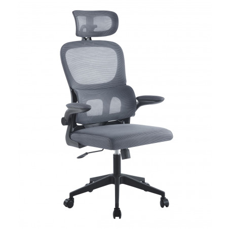 Fauteuil ergonomique ERGOMAX – Gris & structure noire