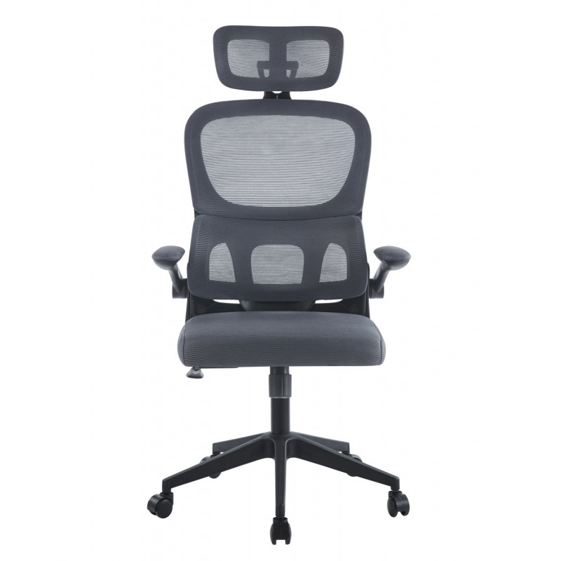 Fauteuil ergonomique ERGOMAX – Gris & structure noire