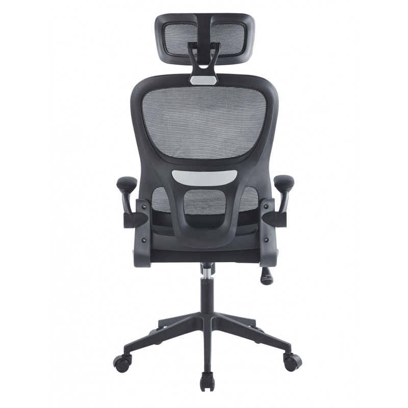 Fauteuil ergonomique ERGOMAX – Noir & structure noire