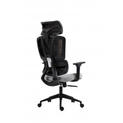 Fauteuil ERGOPRO – Noir & Gris ergonomique design