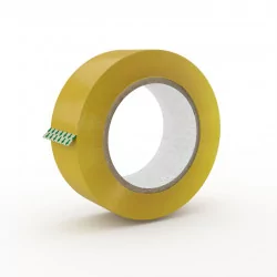 Ruban adhésif d’emballage transparent 125 m x 45 mm – Haute résistance | Golddeco