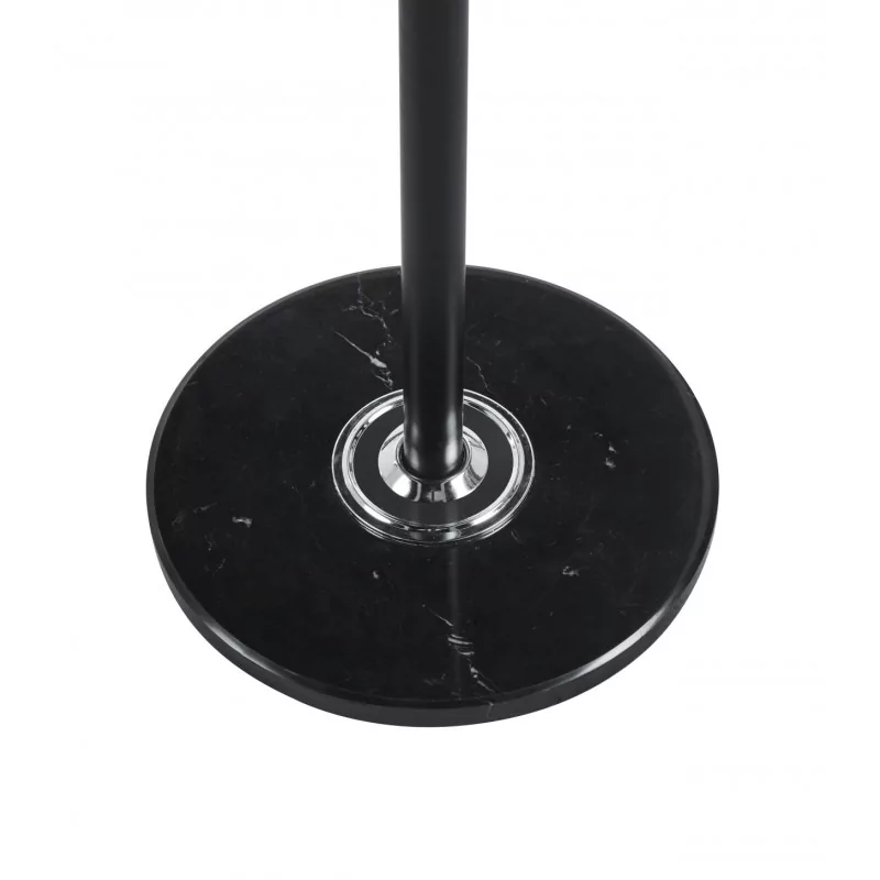 Porte-manteau design noir – Base aspect marbre noir | Golddeco