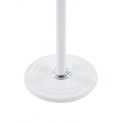 Porte-manteau design blanc – Métal thermolaqué & base stable | Golddeco