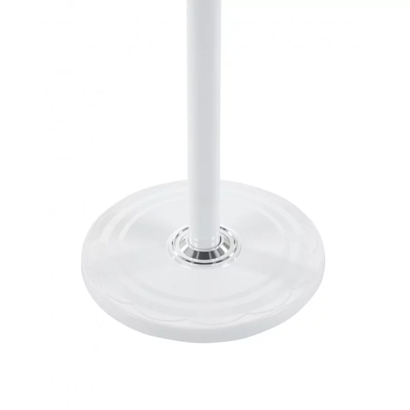 Porte-manteau design blanc – Métal thermolaqué & base stable | Golddeco