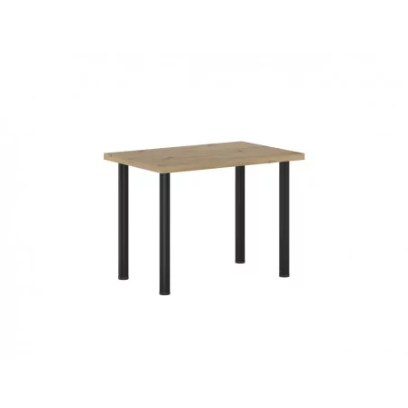 Table Milano Compact Noir – Chêne artisanal Golddeco