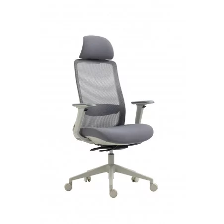Fauteuil ERGOMAX – Gris clair ergonomique design