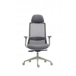 Fauteuil ERGOMAX – Gris clair ergonomique design