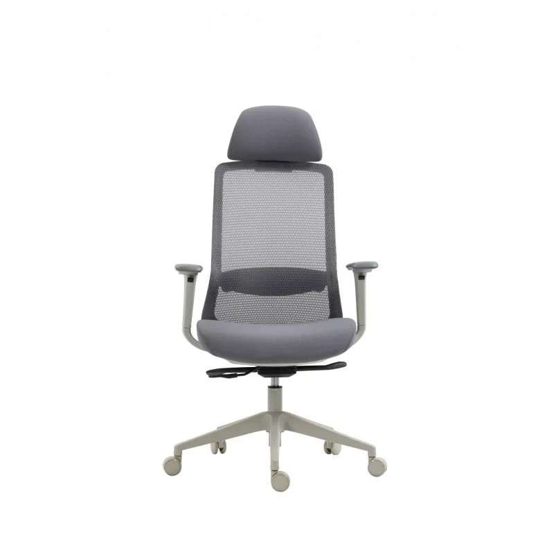 Fauteuil ERGOMAX – Gris clair ergonomique design