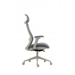 Fauteuil ERGOMAX – Gris clair ergonomique design