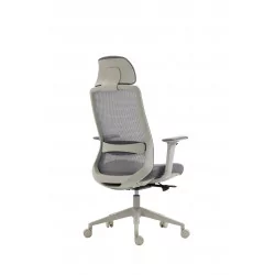Fauteuil ERGOMAX – Gris clair ergonomique design