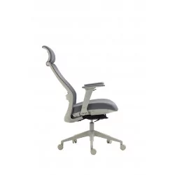 Fauteuil ERGOMAX – Gris clair ergonomique design