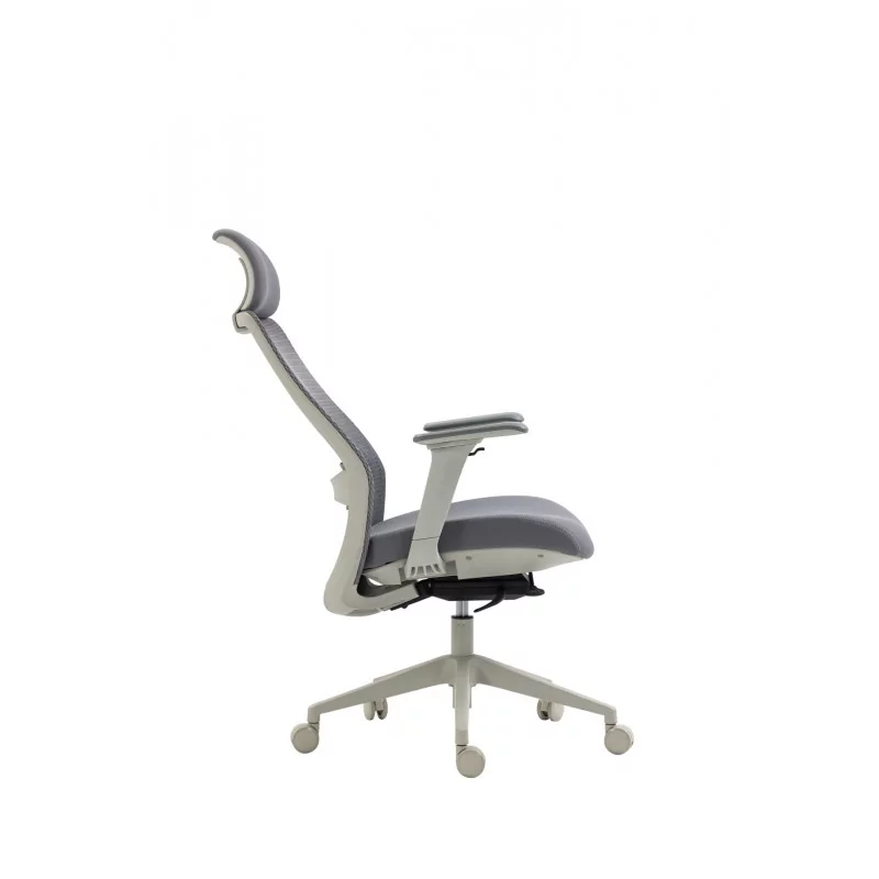 Fauteuil ERGOMAX – Gris clair ergonomique design