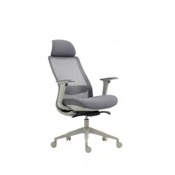 Fauteuil ERGOMAX – Gris clair ergonomique design
