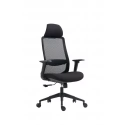 Fauteuil ERGOMAX – Noir Carbone ergonomique design