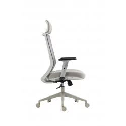 Fauteuil ERGOMAX – Gris clair intégral ergonomique