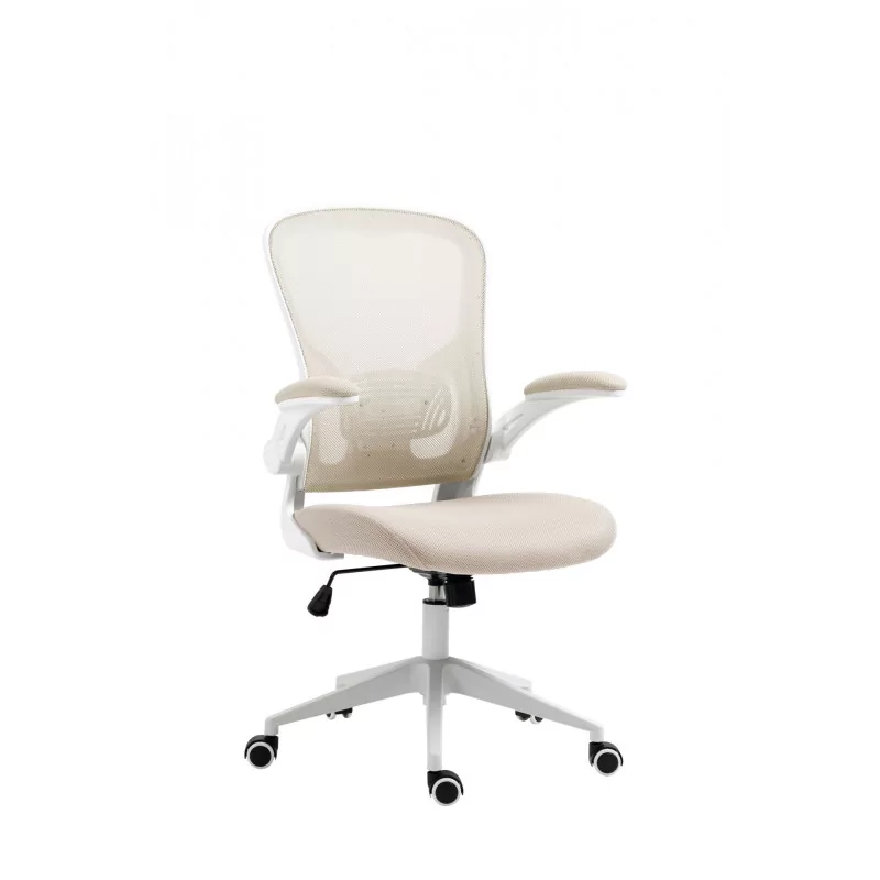 Fauteuil FLEXO BEIGE – Élégance & confort ergonomique