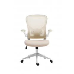 Fauteuil FLEXO BEIGE – Élégance & confort ergonomique