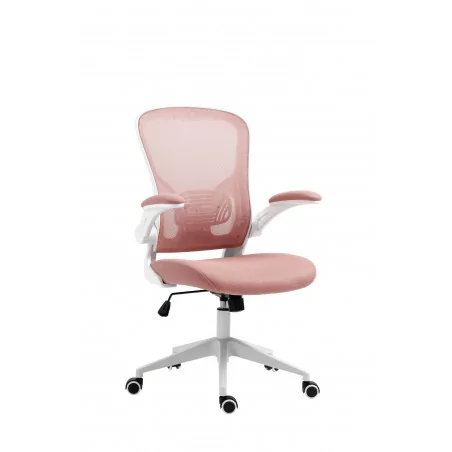 Fauteuil FLEXO ROSE – Élégance douce & ergonomique