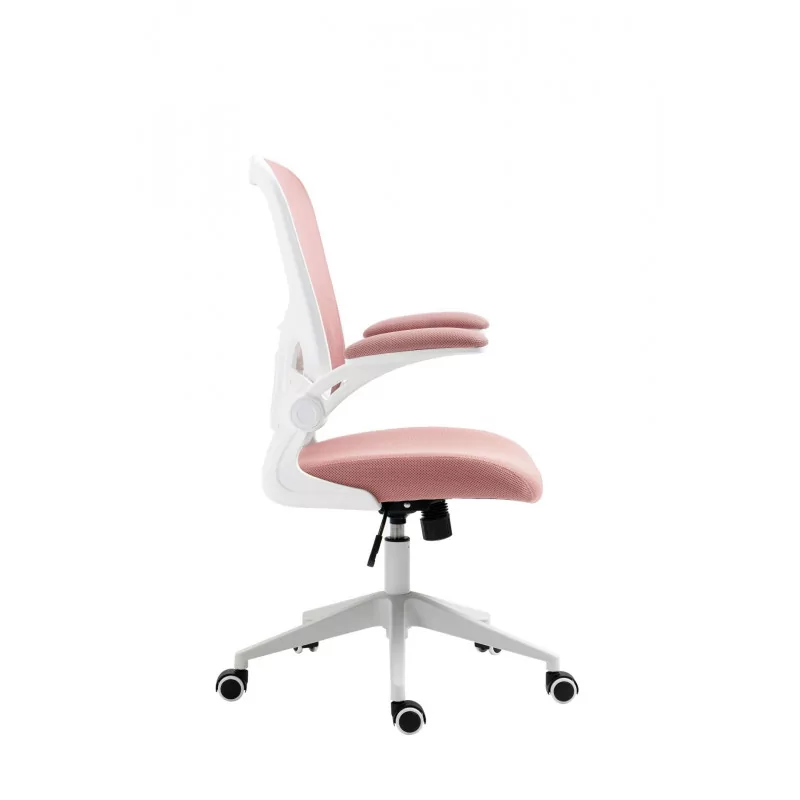 Fauteuil FLEXO ROSE – Élégance douce & ergonomique