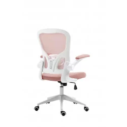 Fauteuil FLEXO ROSE – Élégance douce & ergonomique
