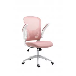 Fauteuil FLEXO ROSE – Élégance douce & ergonomique