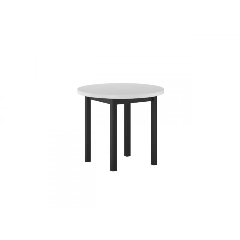 Table Ronde Siena Blanc & Noir XL – Design Moderne