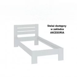 Lit 90x200 blanc – structure moderne en panneaux stratifiés