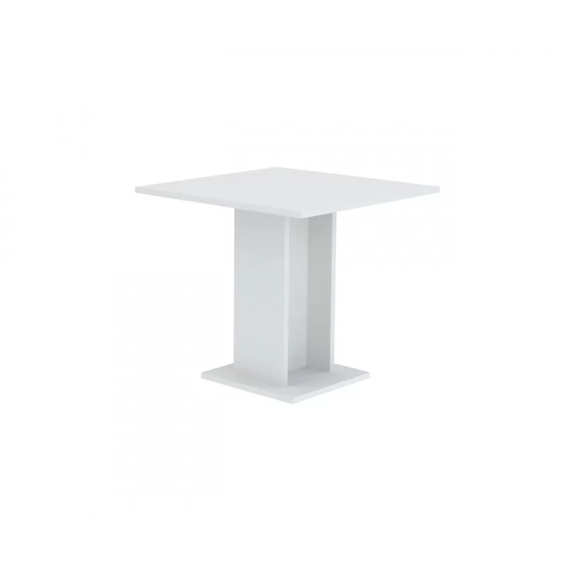 Table Carrée Roma Blanche – Design Moderne