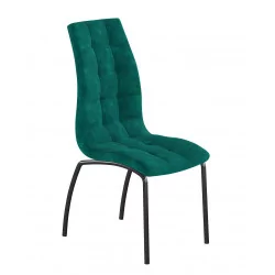 Chaise Joshua velours vert – Confort & design Golddeco