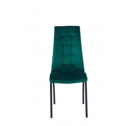 Chaise Joshua velours vert – Confort & design Golddeco