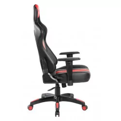 Fauteuil Gamer RACING PRO – Noir & Rouge – Confort Ergonomique
