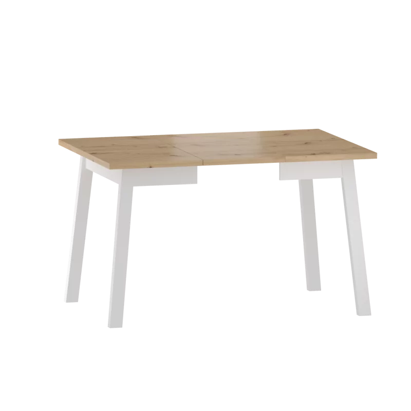 Table Extensible Livia – Chêne & Blanc Design Scandinave