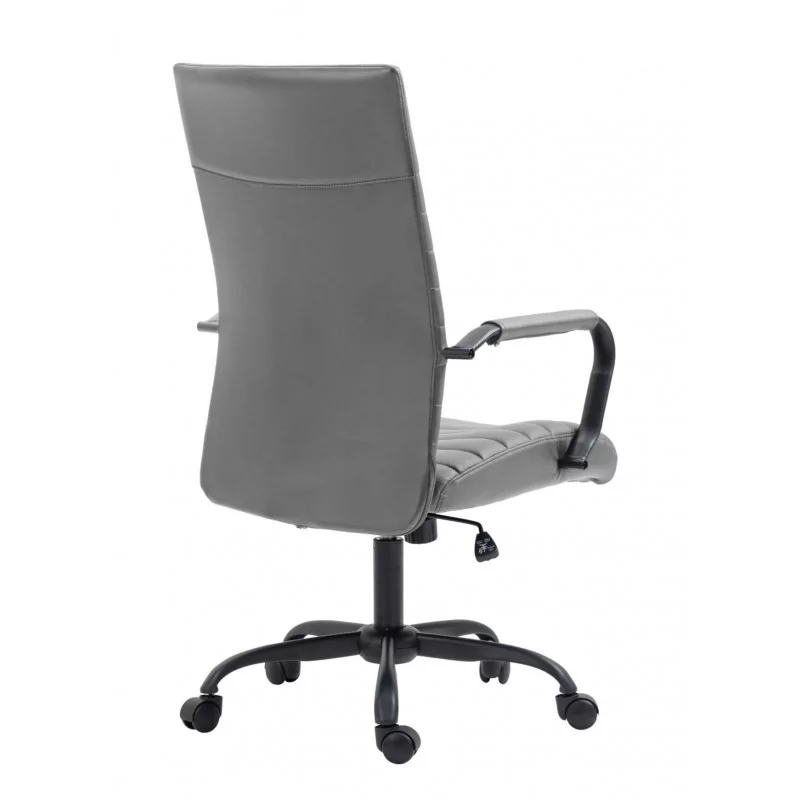 Fauteuil de bureau Elio – Gris & Noir | Élégance & Confort
