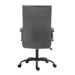 Fauteuil de bureau Elio – Gris & Noir | Élégance & Confort
