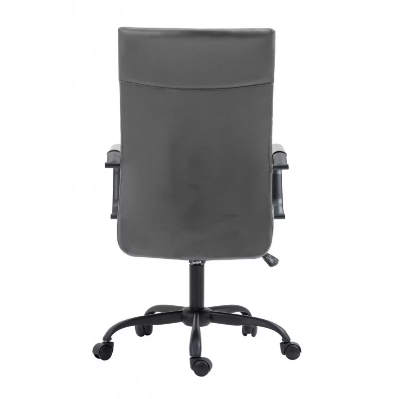 Fauteuil de bureau Elio – Gris & Noir | Élégance & Confort