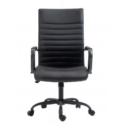 Fauteuil de bureau Elio – Noir Intégral | Élégance & Confort