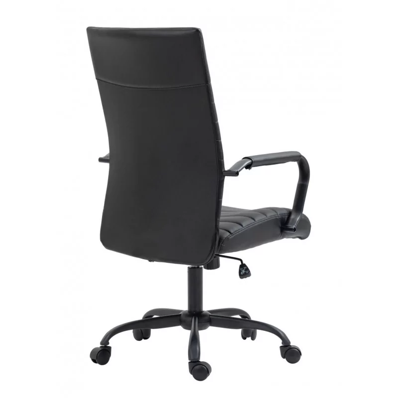 Fauteuil de bureau Elio – Noir Intégral | Élégance & Confort